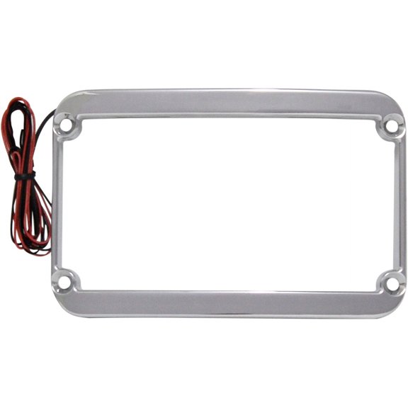 Chrome Lighted License Plate Frame