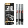 thumbnail image 1 of Chrome Marker Metallic Markers Coloring Painting Inscription Pen 3pcs/set, 1 of 4