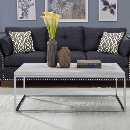 Chrome Metal Sled Base, Sturdy Support - Perfect for Living Areas, Complements Interior Styles