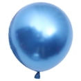 thumbnail image 1 of Chrome Metallic Balloons 50 Pcs 12 Inch Thick Latex Balloons For Birthday Wedding Party Decor -Blue, 1 of 5