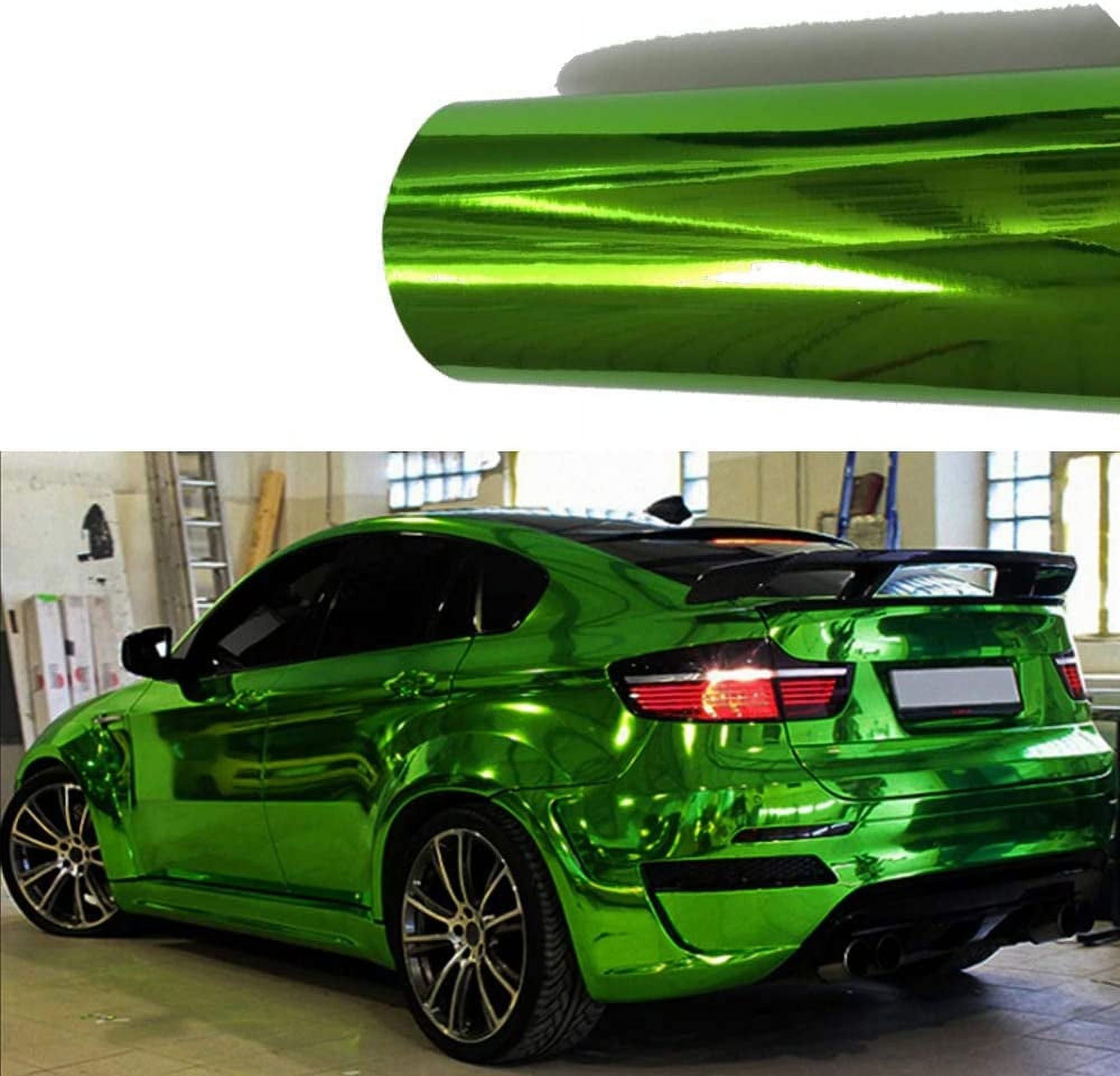 Full Car Wrap Silver Flexible Reflective Mirror Chrome Metallic