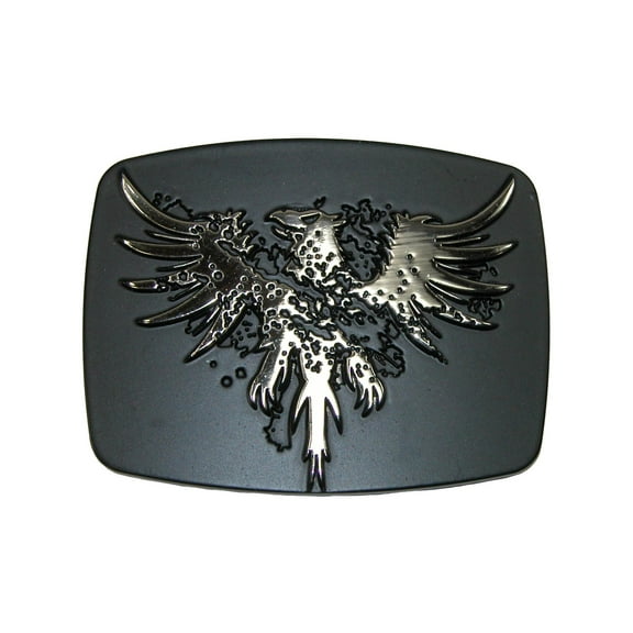 Chrome Phoenix Belt Buckle