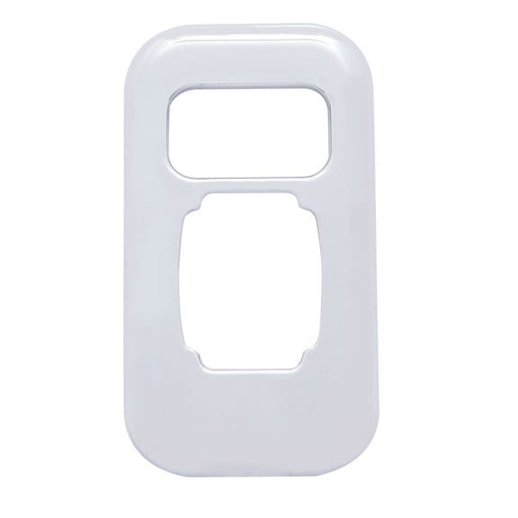 Chrome Plastic Dimmer Switch Trim For Peterbilt 379, 389, 388, 387, 386, 384