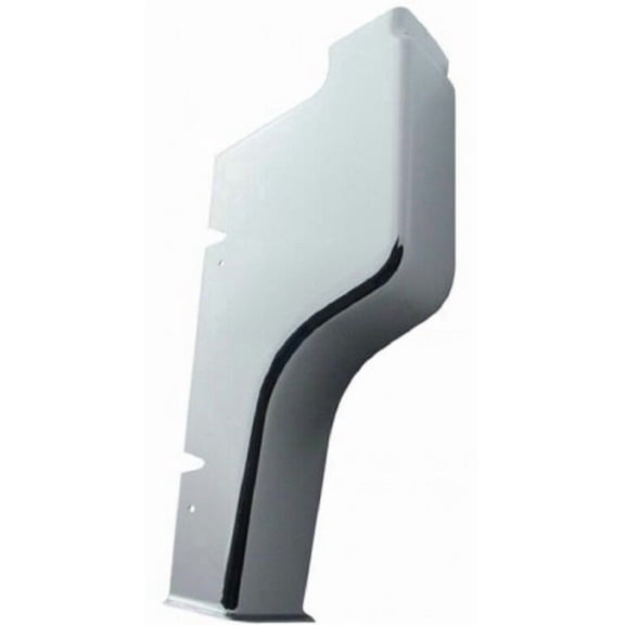 Chrome Plastic Lower Steering Column Cover Compatible with Freightliner Classic, FLD120