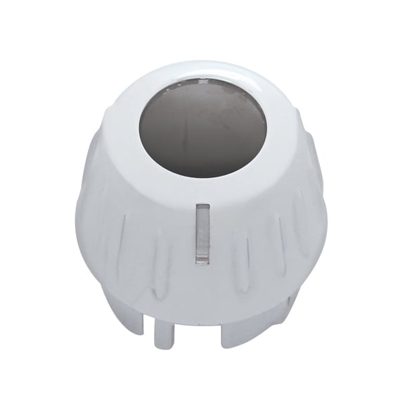 Chrome Plastic Outer A/C Control Knob Fits Various Peterbilt, Fits Kenworth 2006-2019