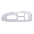 thumbnail image 1 of Chrome Plastic Window Switch Panel  (4 Cutouts) For 2006-2019 Peterbilt -Driver, 1 of 2