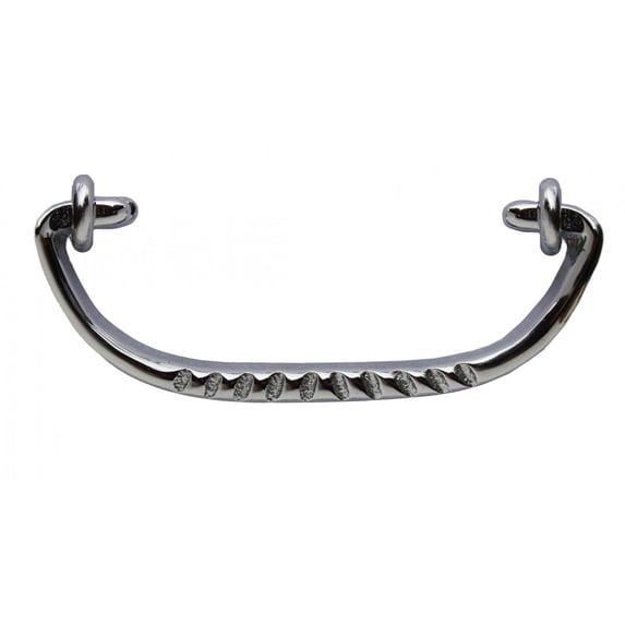 Chrome Plated Brass Ribbed Bail Pull Replacement | Renovator's Supply