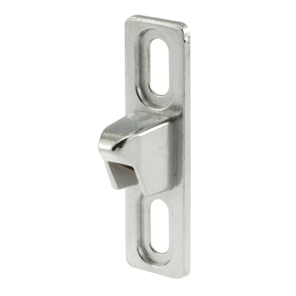 Chrome Plated Diecast, Sliding Door Keeper (Single Pack)