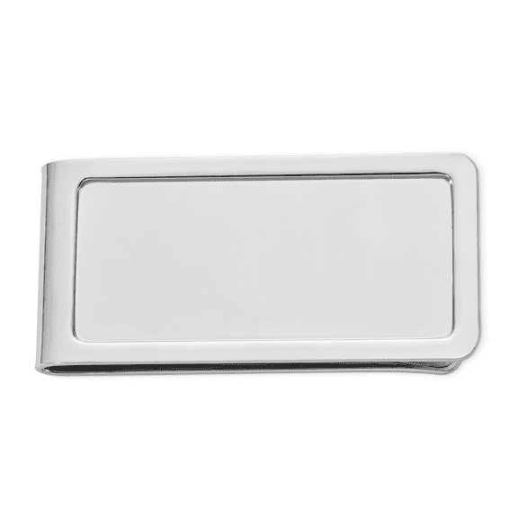 Chrome-Plated Money Clip