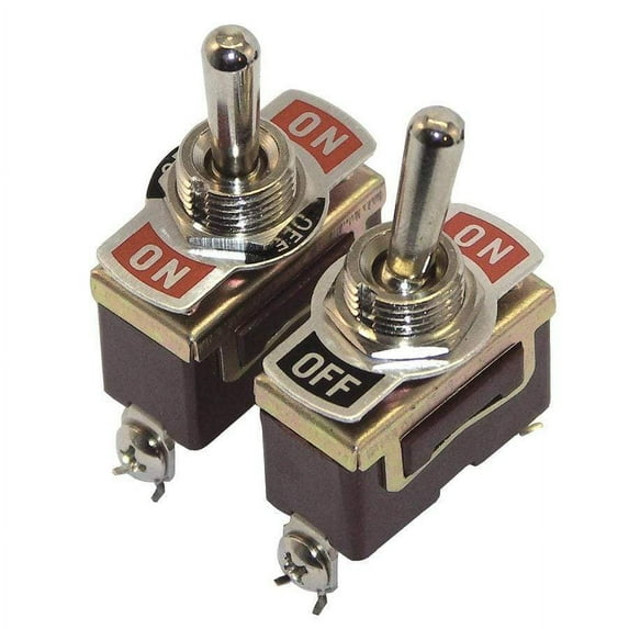 Chrome Plated On-Off Toggle Switch