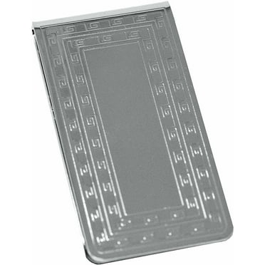 Chrome-Plated Stainless Steel Boxed Money Clip