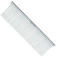 thumbnail image 1 of Chrome Plated Steel Greyhound Combs Professional Dog Grooming Comb - Choose Size(Stainless Coarse), 1 of 1