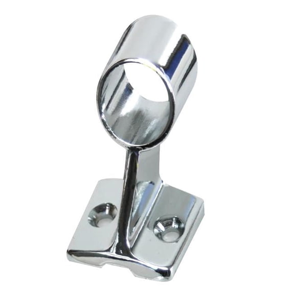 Chrome Plated Zamac 60 Deg Centre Handrail Stanchion