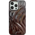 thumbnail image 1 of Chrome Plating Electroplated Feather Pattern Compatible with iPhone Case (Black,iPhone 13 Pro Max), 1 of 12