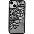 thumbnail image 1 of Chrome Plating Electroplated Mirror Compatible with iPhone Case (Black,iPhone 12 Pro), 1 of 7