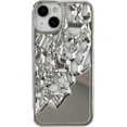 thumbnail image 1 of Chrome Plating Electroplated Mirror Compatible with iPhone Case (Silver,iPhone 13 Pro), 1 of 6