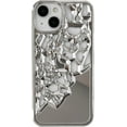 thumbnail image 1 of Chrome Plating Electroplated Mirror Compatible with iPhone Case (Silver,iPhone 14 Pro Max), 1 of 6