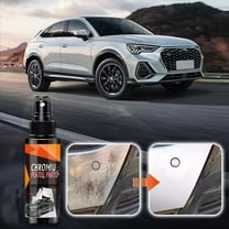 Chrome Polish Cleaner Under 5 ! Yrmaups Metal Polish and Rust Remover for Automotive, Chrome Restorer for Plated Metal, Oxidation Tarnish Stain Remover for Car Home, Long Lasting Shine