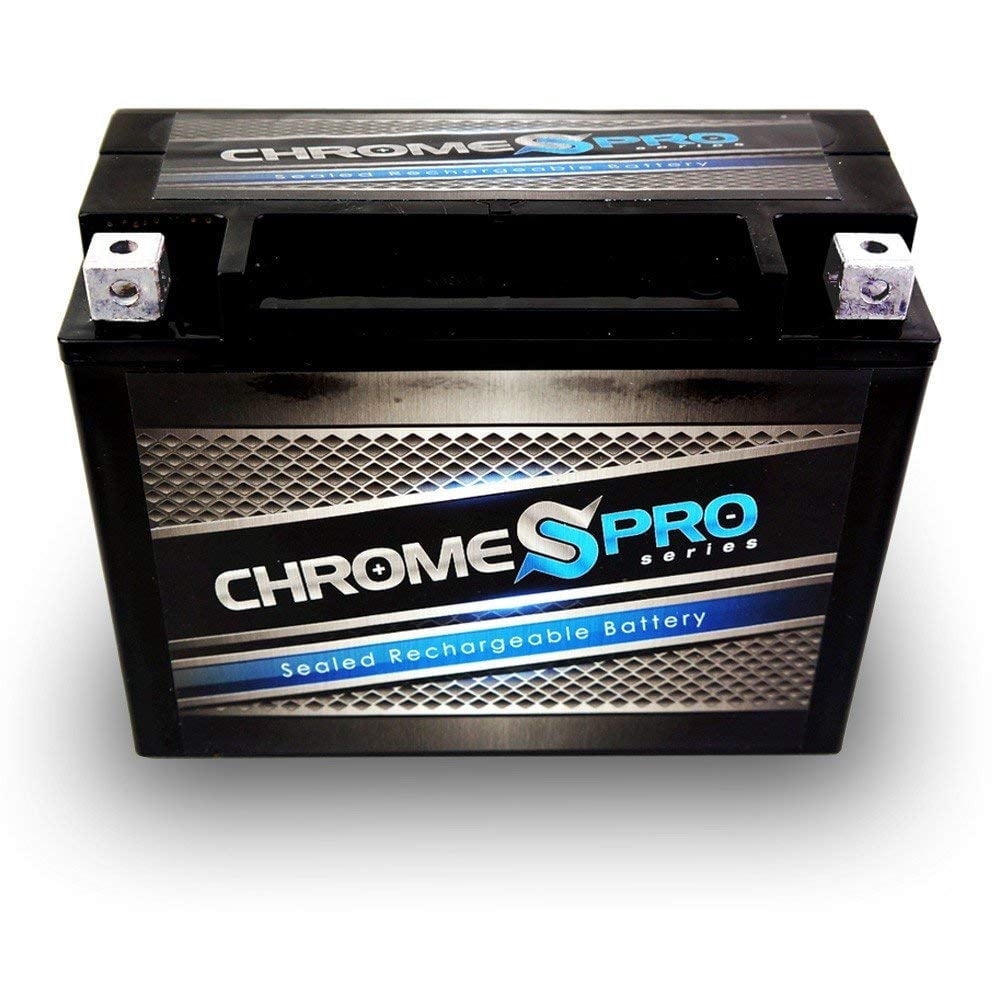 Chrome Pro Battery Y50-n18l-a3 (50-n18l-a3 12 Volts,20 Ah, 260 Cca) Motorcycle Battery for Honda 1500cc Gl1500 Gold Wing 1995