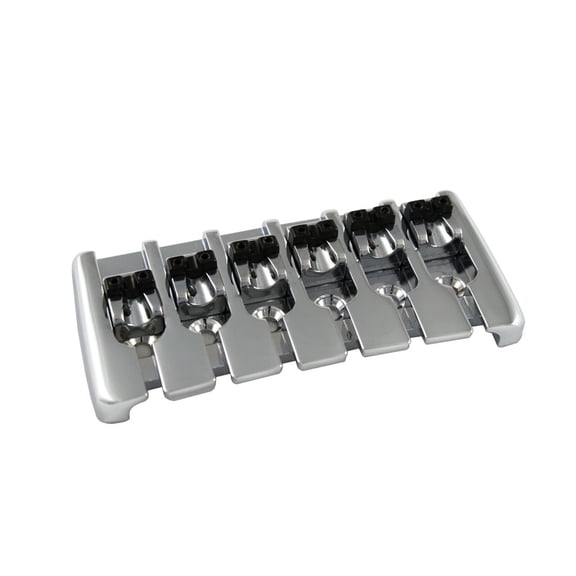 Chrome Quick Release 6-string Bass Bridge