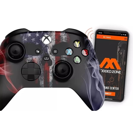 American Skull Xbox One Series S|X SMART Custom Rapid Fire Modded Controller FPS