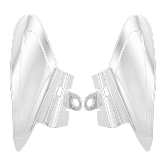 Chrome Reflective Saddle Heat Shields Fits For Indian Chief Roadmaster 2014-2022