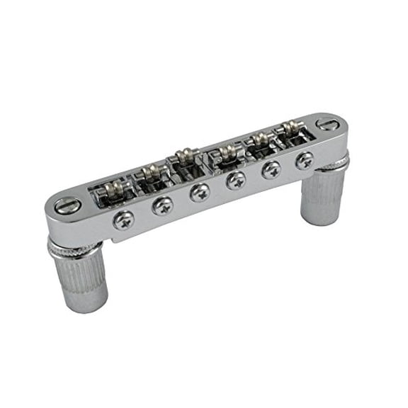 Chrome Roller Tunematic Guitar Bridge