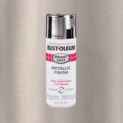 Chrome, Rust-Oleum Stops Rust Bright Coat Metallic Spray Paint-7718830, 11 oz