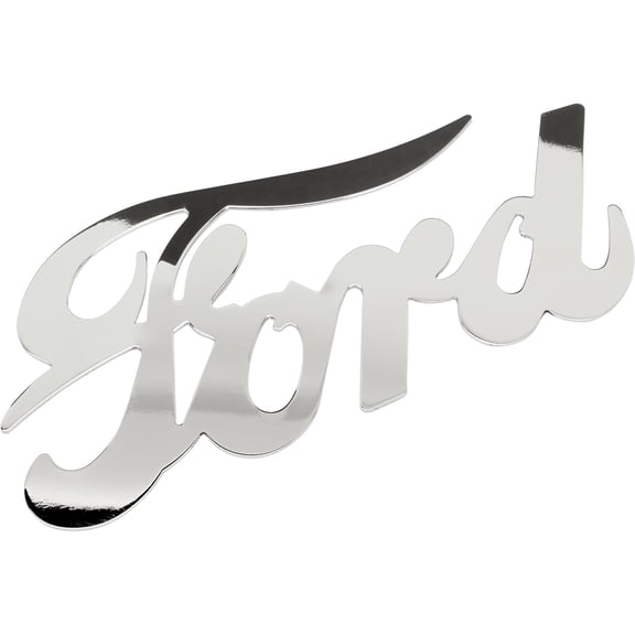 Chrome Script Emblem for Ford