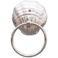 thumbnail image 1 of Chrome Seashell Towel Holder 9" - Seashell Home Decor - Beach Style Decor, 1 of 1