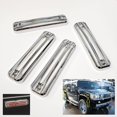 thumbnail image 1 of Chrome Side Marker Guard Trim Protector SUV SUT 2 Pairs For 2003-2009 HUMMER H2, 1 of 13