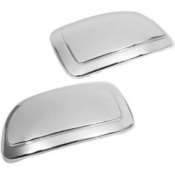 Chrome Side Mirror Cover Trims Kits Fit for 2002-2006 Cadillac Escalade / 2002-2006 Chevy Avalanche / 1999-2006 Chevy Silverado GMC Sierra / 2000-2006 Chevy Suburban Tahoe GMC Yukon