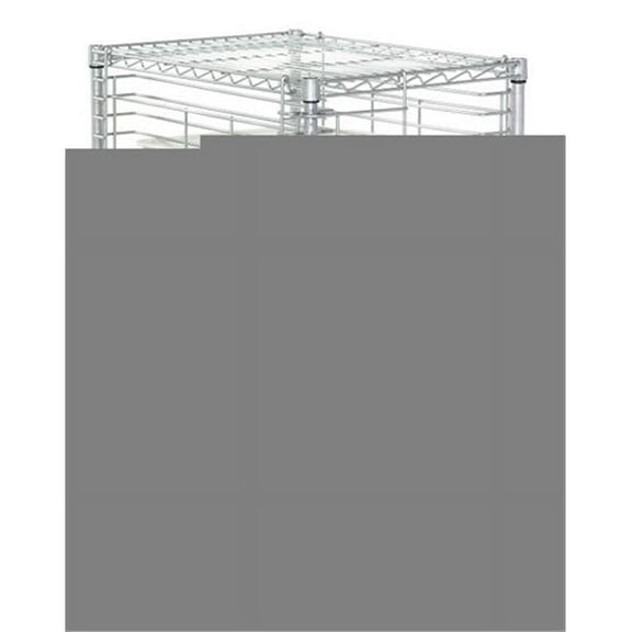 Chrome Single Compartment Tray Truck - 39-18 x 26 in.