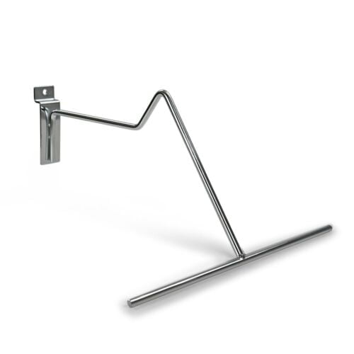 Chrome Slatwall Cowboy Hat Holder – Western Hat Display Rack | Multi-Pack