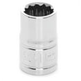 thumbnail image 1 of Chrome Socket, 3/8"" Drive, 11mm, 12 Point, Shallow, 1 of 2