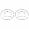 thumbnail image 1 of Chrome Speedometer Gauge Dial Rings Trim Decroation Frame Kit for BMW E46 1999-2006, 1 of 5