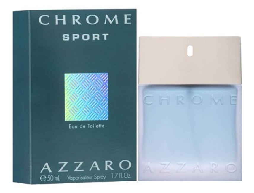 CHROME SPORT * Azzaro 1.7 oz / 50 ml Eau De Toilette (EDT) Men Cologne Spray