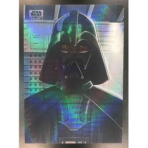 2024 Topps Chrome Star Wars Galaxy Art of the Sith Blue Refractor AS-4 Trading Card Excellent
