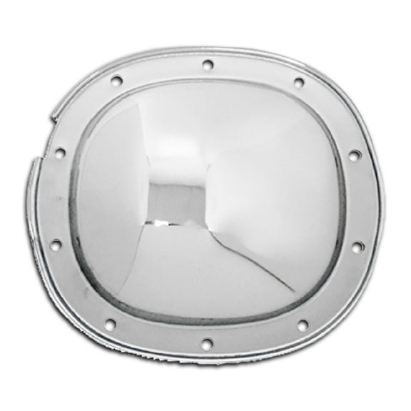 Chrome Steel 10 Bolt 7.5" 7.625" Ring Gear Rear Differential Cover For Chevy GM