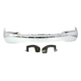 thumbnail image 1 of Chrome Steel Front Bumper with Mounting Bracket Assembly, 1 of 6