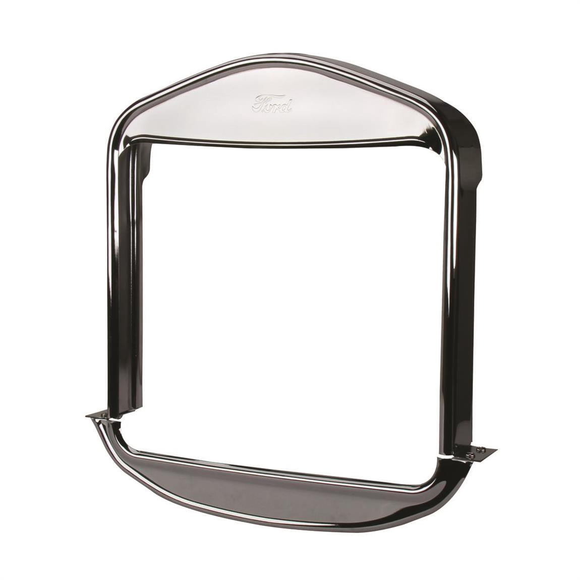Ford Model Radiator Sheld Chrome Steel Stock Radiator Shell, Fits Ford Model T, Extended Upper ...