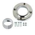thumbnail image 1 of Chrome Steering Column Floor Mount Replacement for 2 Inch Columns Swivel SBC BBC 350 Universal, 1 of 6