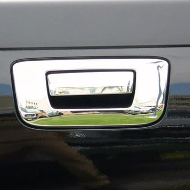Chrome Tailgate Handle Cover Keyhole for Chevy for Silverado for GMC Sierra