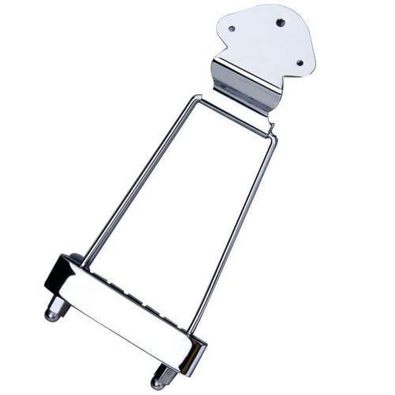 Chrome Tailpiece for Archtop Guitar