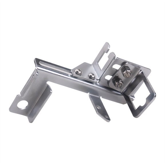 Chrome Throttle Cable Kick Down Bracket Kickdown Auto Manual Transmission
