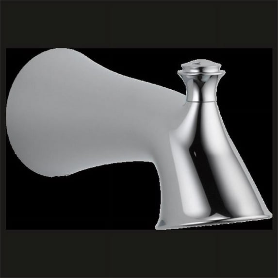 Chrome Tub Spout - Pull-Up Diverter