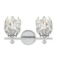 thumbnail image 1 of Chrome Two Light Bathroom Vanity from the Moreno Collection, 1 of 5