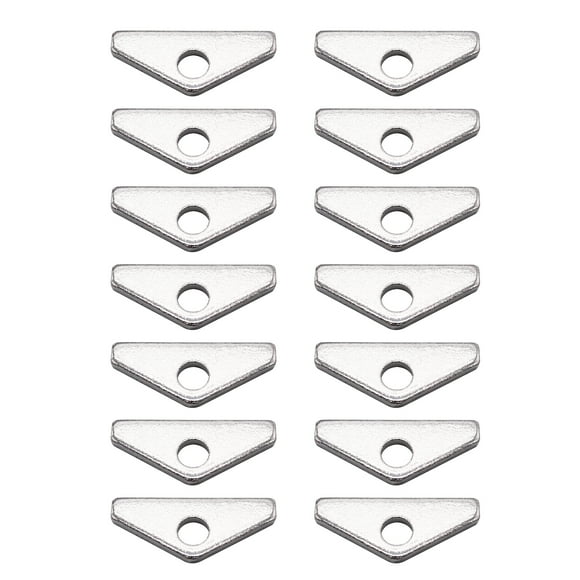 Chrome Valve Cover Mini Tabs Hold Down 14 pc Replacement for Chevy BBC Big Block 396 427 454 502