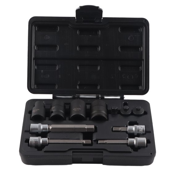 Chrome-Vanadium Steel Brake Caliper Socket & Bit Tool Set for Mercedes Benz, Including Toolbox