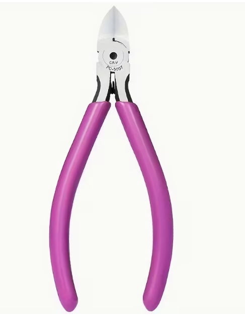 Chrome Vanadium Steel Diagonal Pliers and Wire Cutters for Crafts, Jewelry Making, and Floral Arrangements